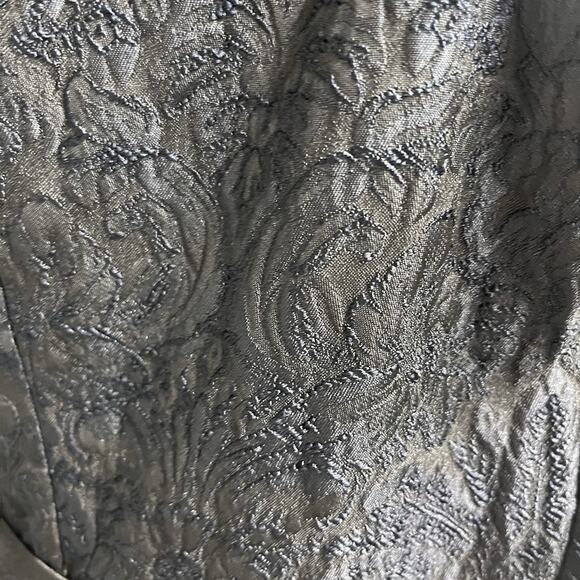 Kay Unger Black Colette Walk Thru Jumpsuit Formal Evening Gown Dress size 14 - Picture 15 of 16